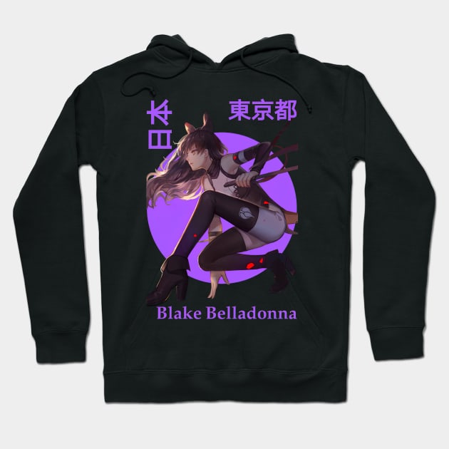 Blake Belladonna - Rwby Hyousetsu Teikoku g Hoodie by IainDodes